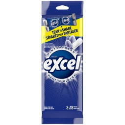 Excel Winterfresh Sugarfree Gum Multipack, 18 Pieces (Pack of 3) image